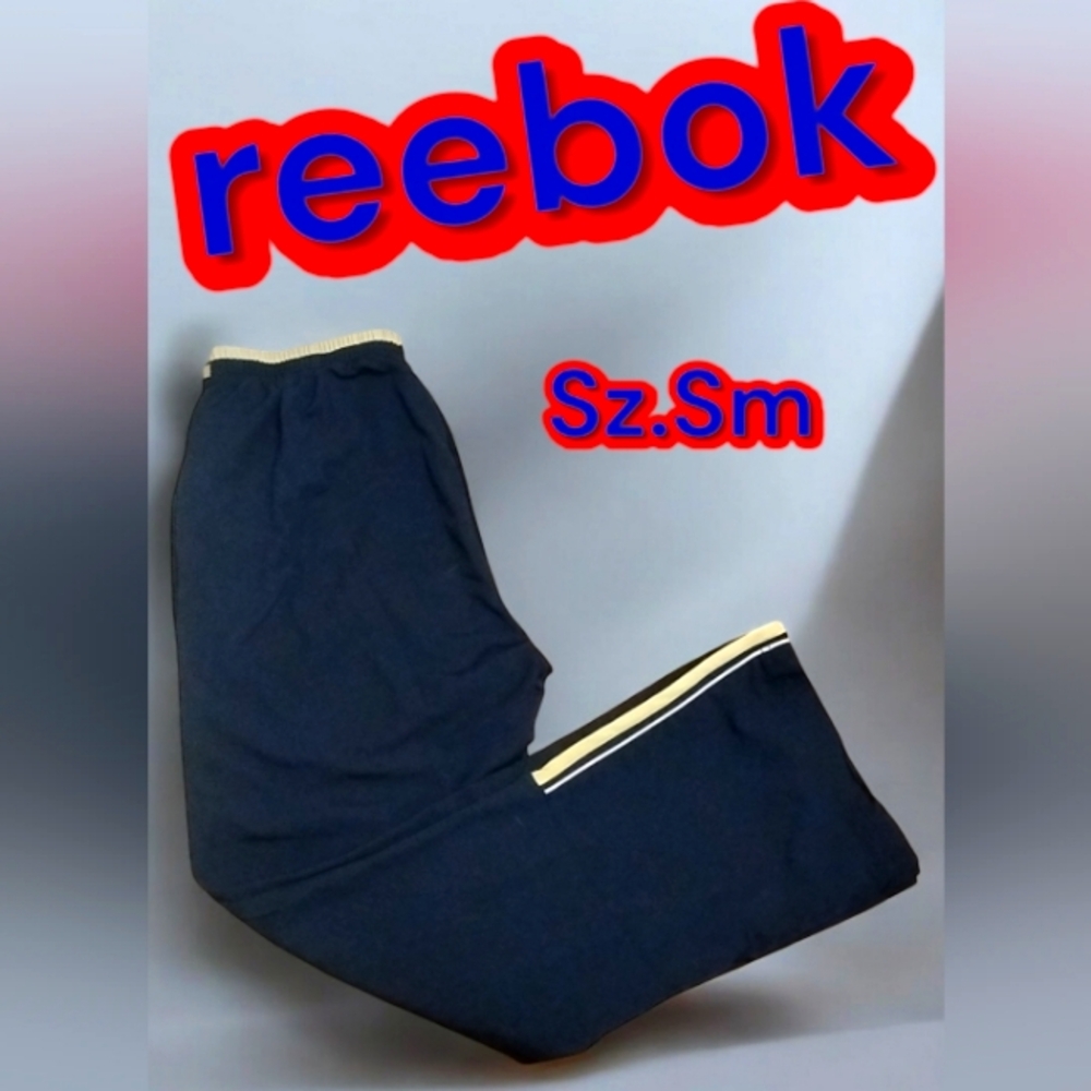 VTG Reebok Warm Up Pants With Polyblend Lining Sz.Sm